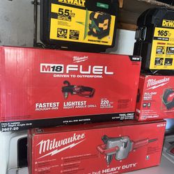 Milwaukee Tools All Brand New 