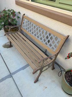 Bench out door chair