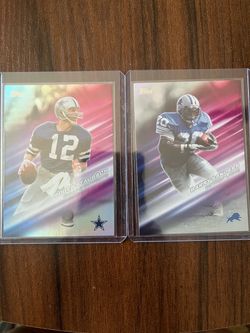 Barry Sanders & Roger Staubach