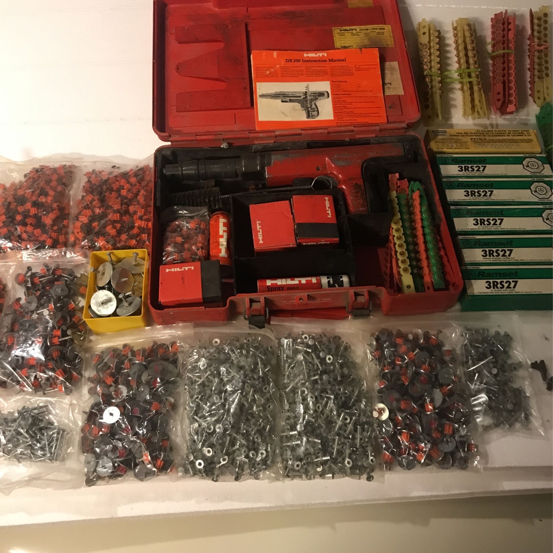 HUGE HILTI DX350 Lot !!!!!