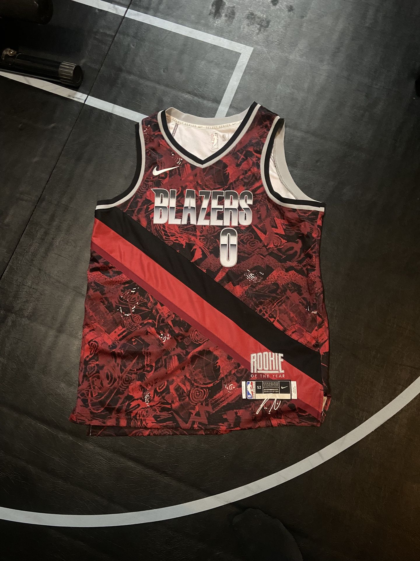 Damian Lillard ROTY jersey