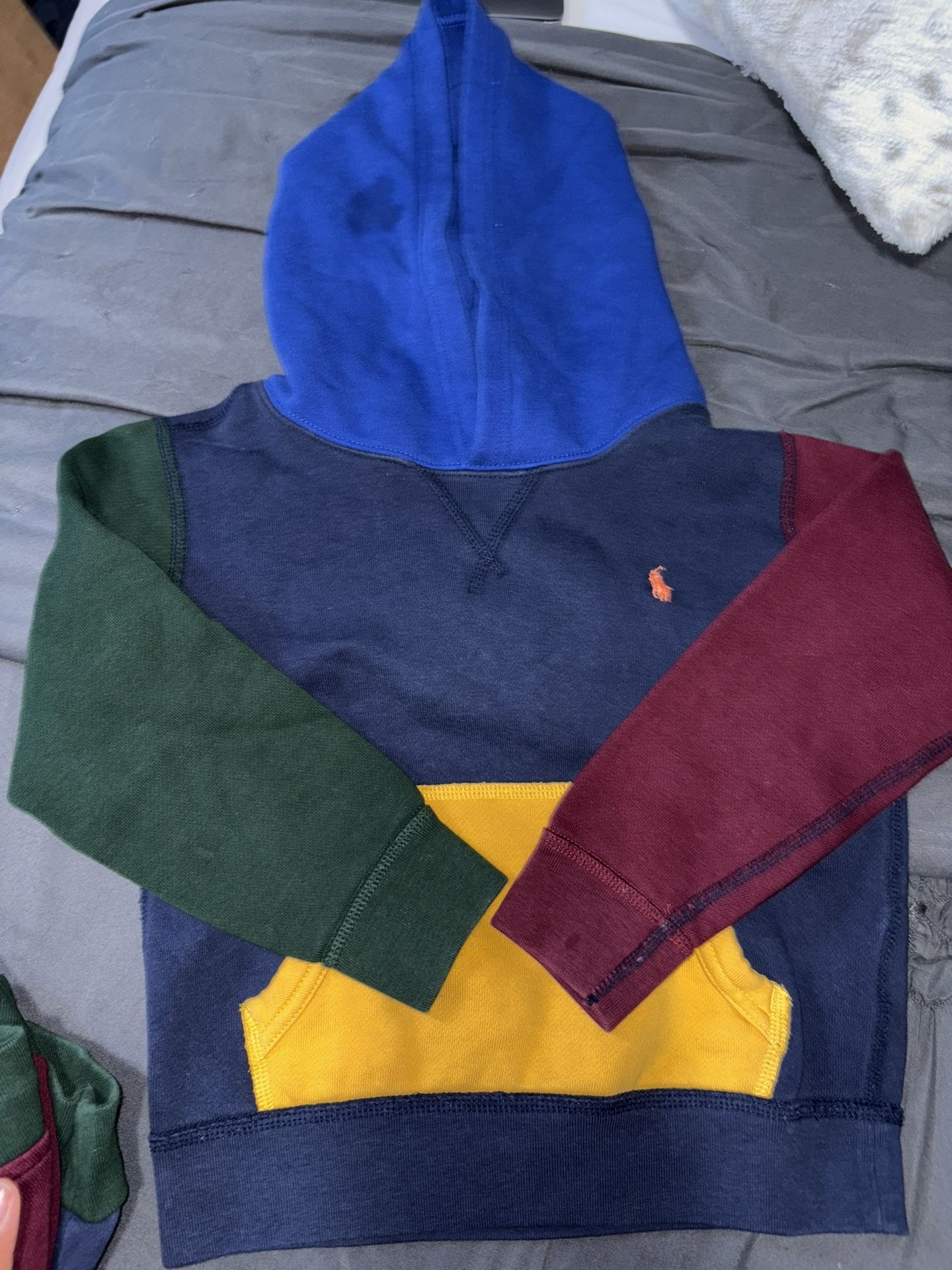 Polo Ralph Lauren colorblock hoodie and jogger set