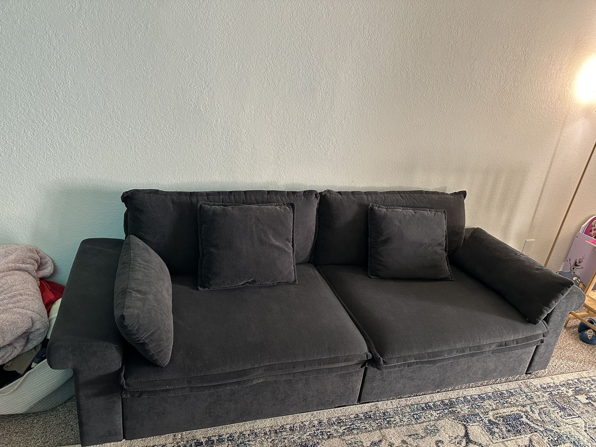 Dark Grey Couch