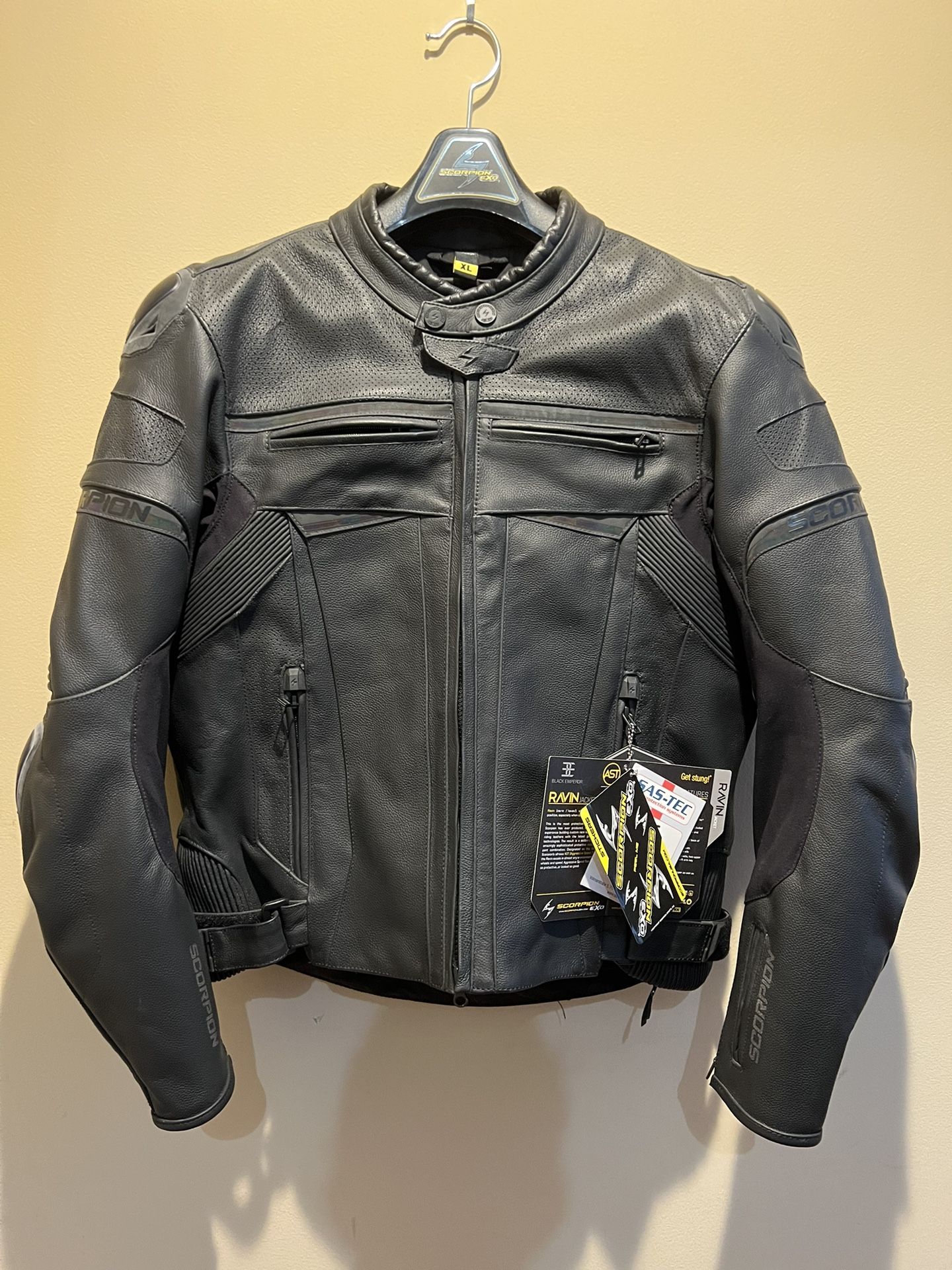 Scorpion Exo Ravin leather jacket XL