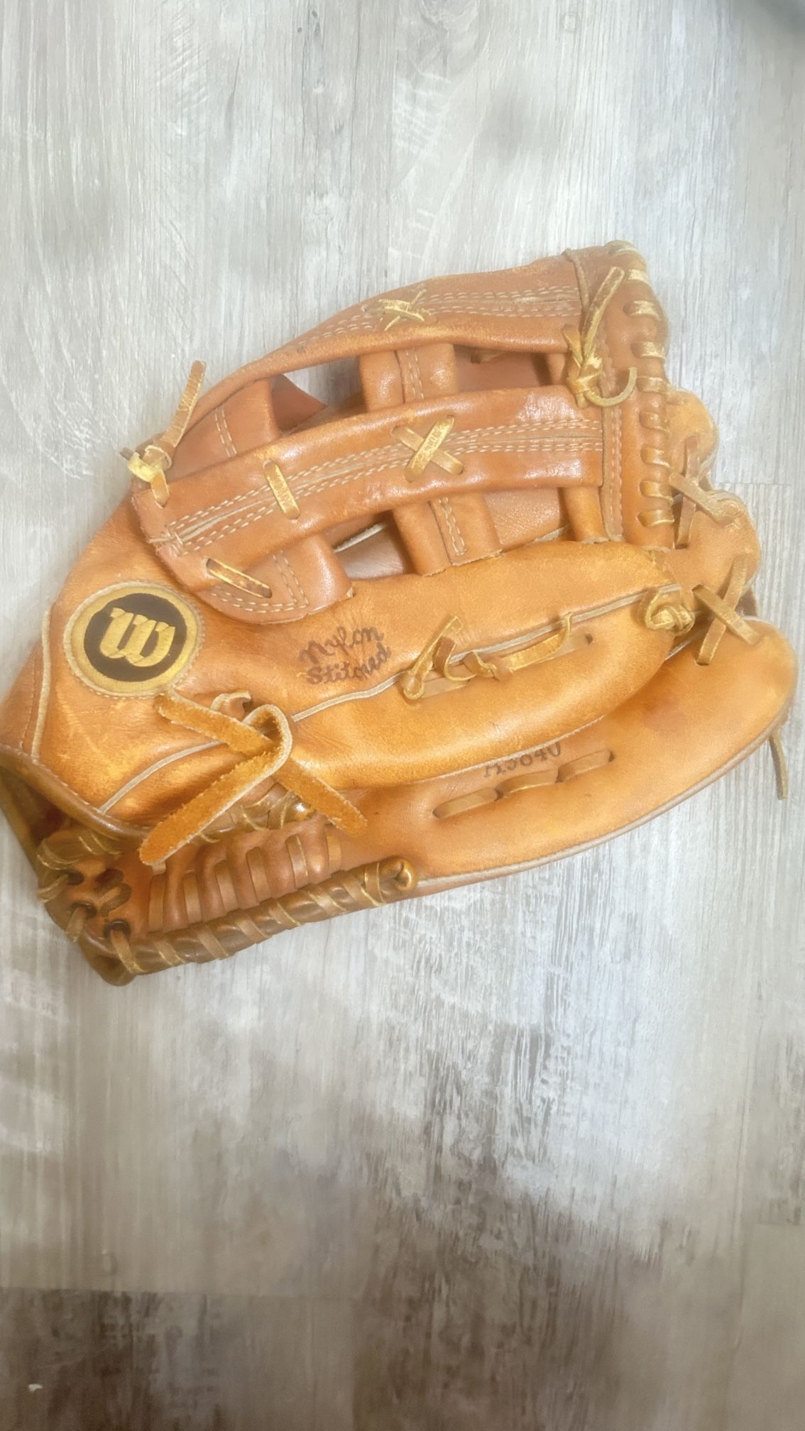 Wilson Boss Genuine Cowhide Baseball Glove