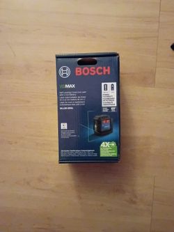 Bosch (Green-Beam Self-Leveling Cross-Line Laser)