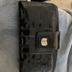 Black Patent Leather Wallet