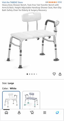 Bench bathroom chair new $$55