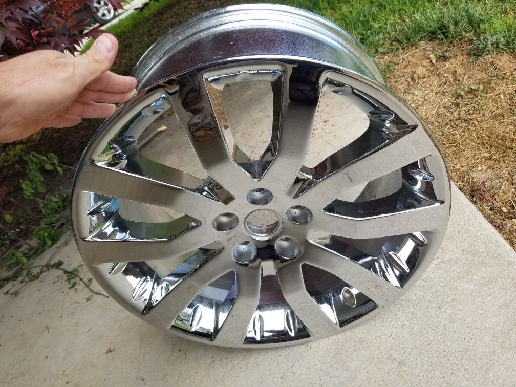 20" wheel (chrome) for 2006 Range Rover Sport Supercharged