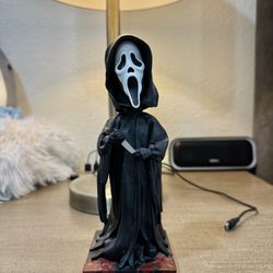 Horror SCREAM Ghostface Bobblehead w/ blood (no box)