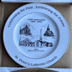 Saint Peter’s Lutheran Church Lancaster, PA Plate