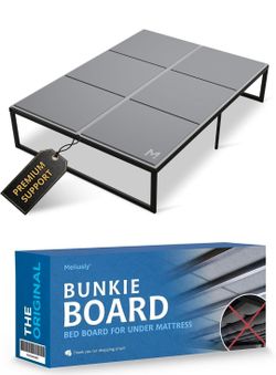 Heavy Duty Bunkie Board Queen Size (60x80) - Under Bed Support
Non-Slip Breathable Support – Ultra-Low 0.4" Profile, Noise-Free, Silicone Grip, Anti-S