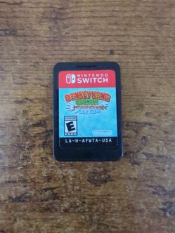 Nintendo switch game Donkey Kong country Tropico freeze