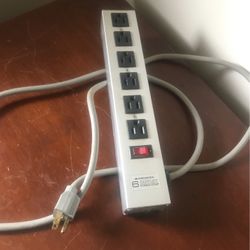 6 Outlet Power Strip (heavy Duty)