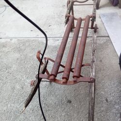 Antique whiskey Barrel Dolly