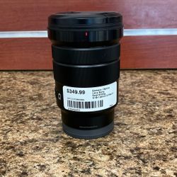 Camera Optics Lens Sony Selp18105g