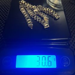 10k Gold Rolex Chain 24 Inch 30.6g 