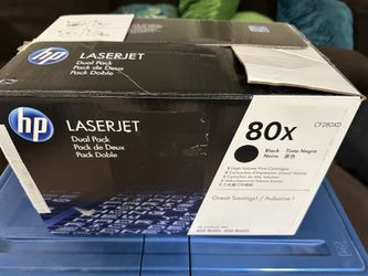 HP 80X Black High-yield Toner Cartridge - New