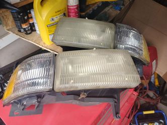 2nd geb dodge ram 1500 headlight assemblies