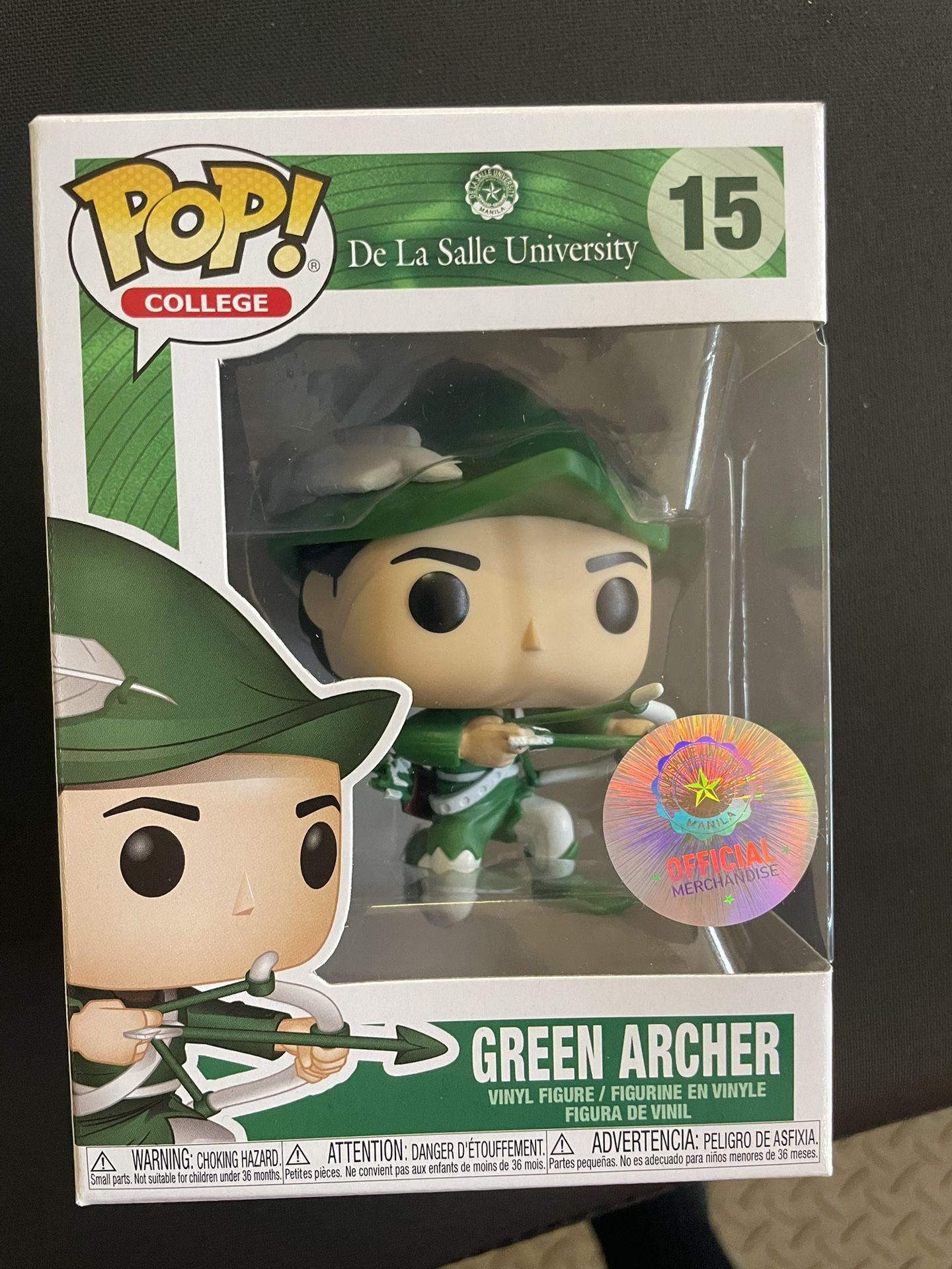 Funko Pop College Philippines - De La Salle Green Archer