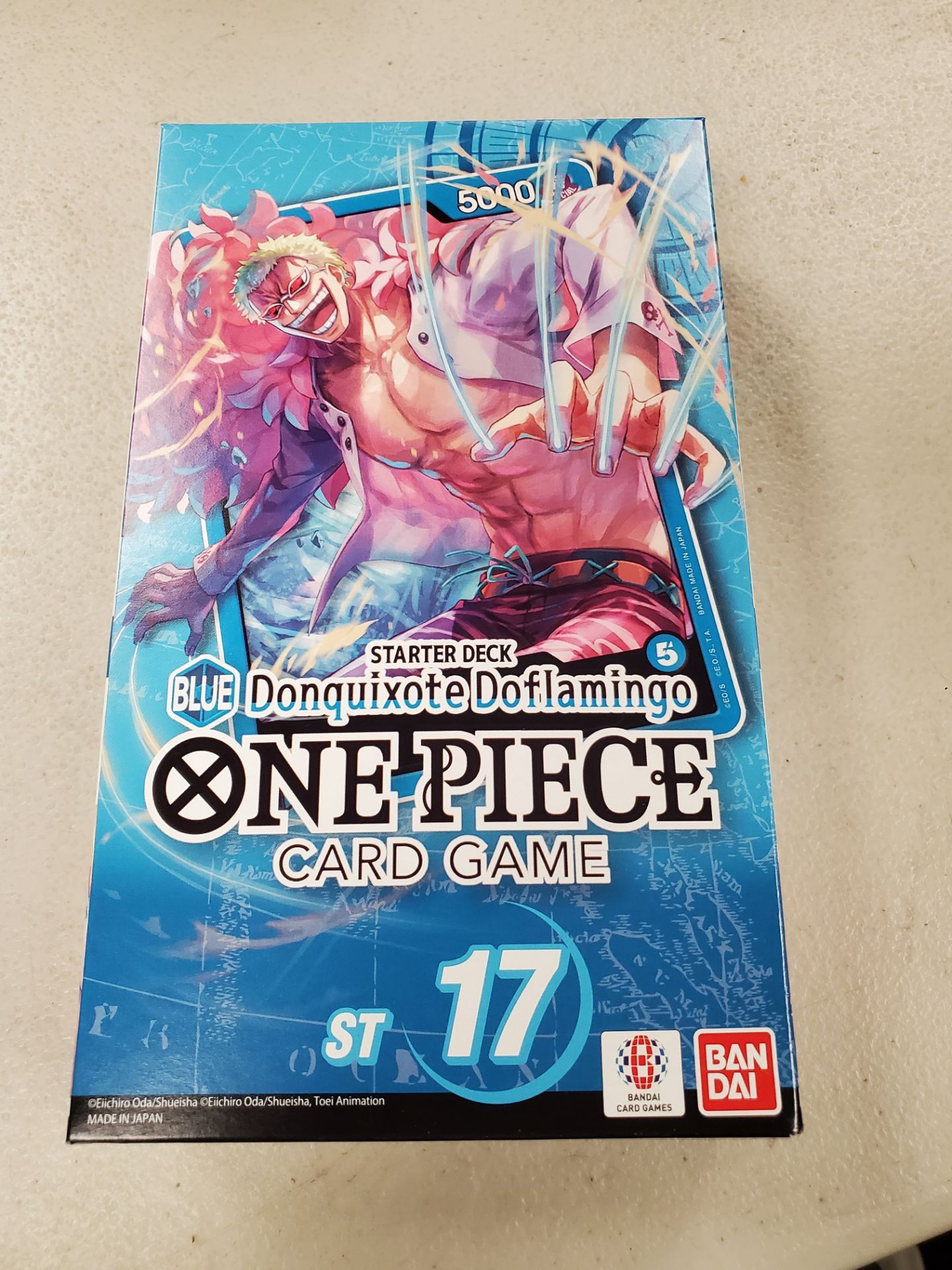 One Piece Blue Donquixote Doflamingo Deck