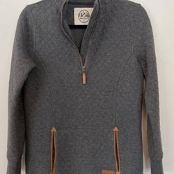 Women’s Like New Wool blend quarter-zip pullover, by Marleylilly size XS  $22