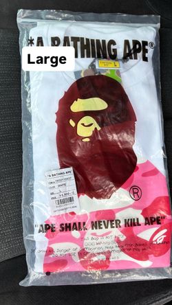 Large bape tee