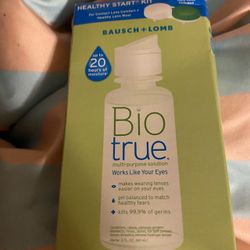 Biotrue mutipurpose solution with len case