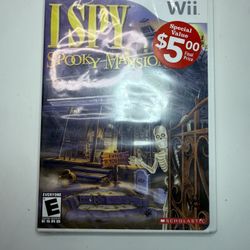 I Spy Spooky Mansion (Nintendo Wii, 2010) Brand New Sealed – Family Puzzle Game