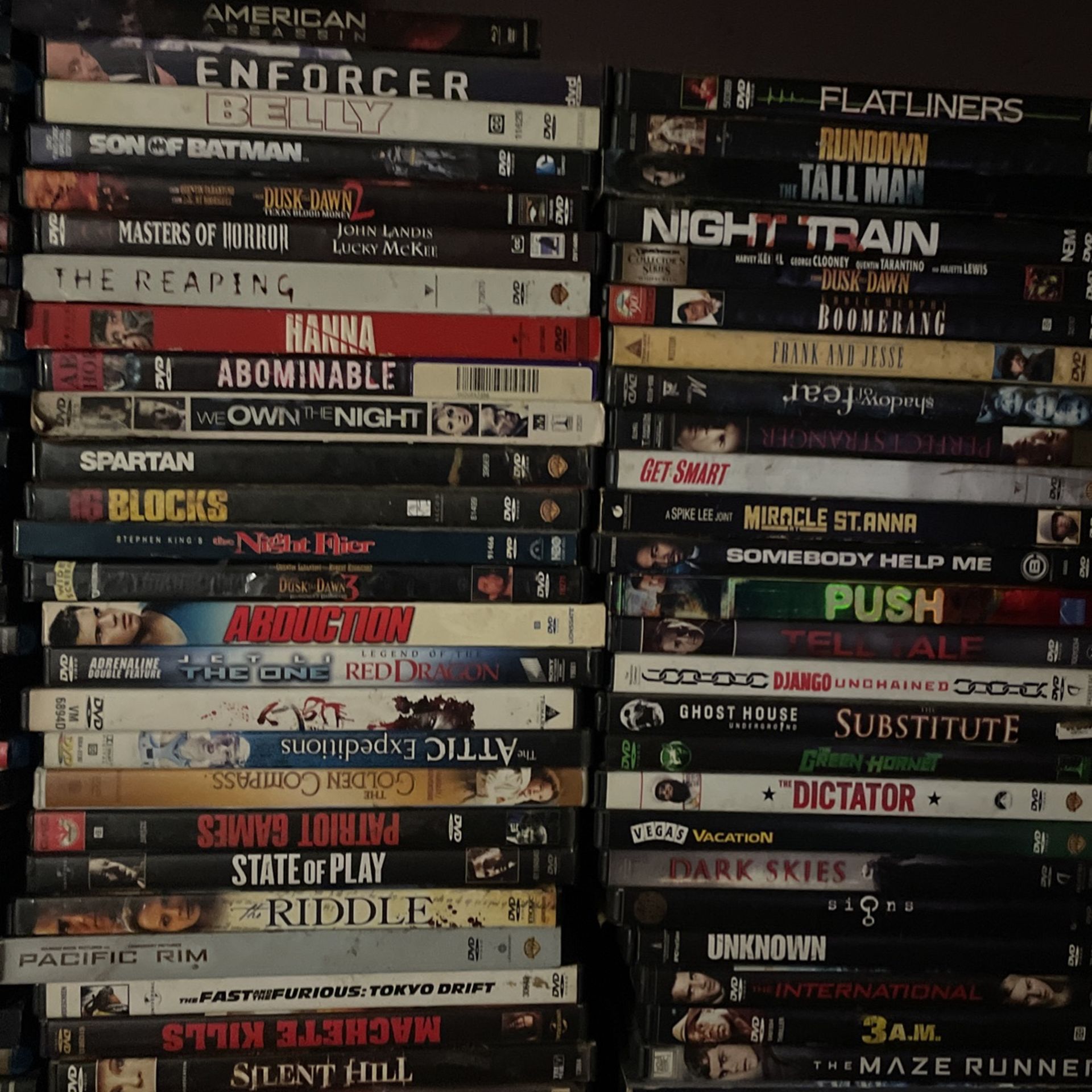 DVDs And Blue ray