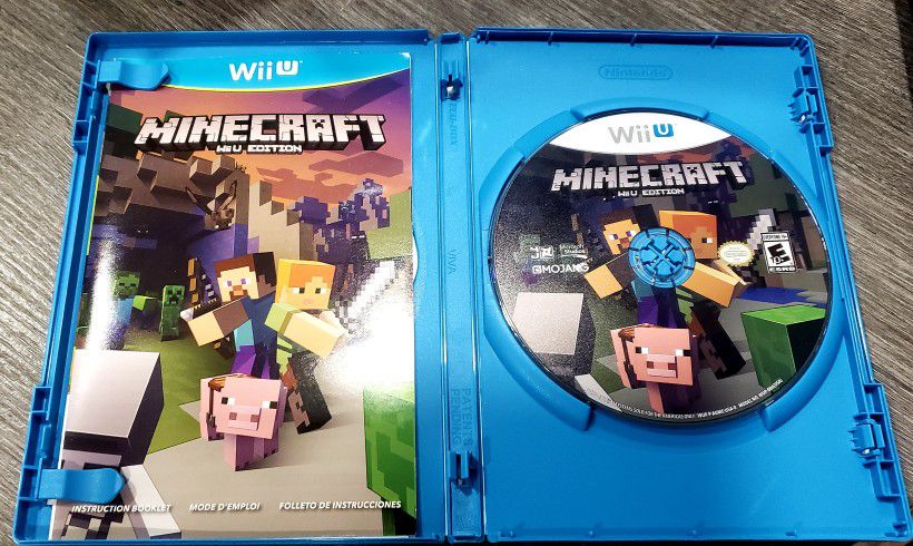 Nintendo- Wii U - Minecraft - Video Game