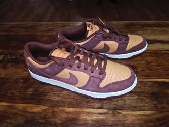 Nike Dunk SE Amber Brown Low-Top Sneakers Mens SIZE 11