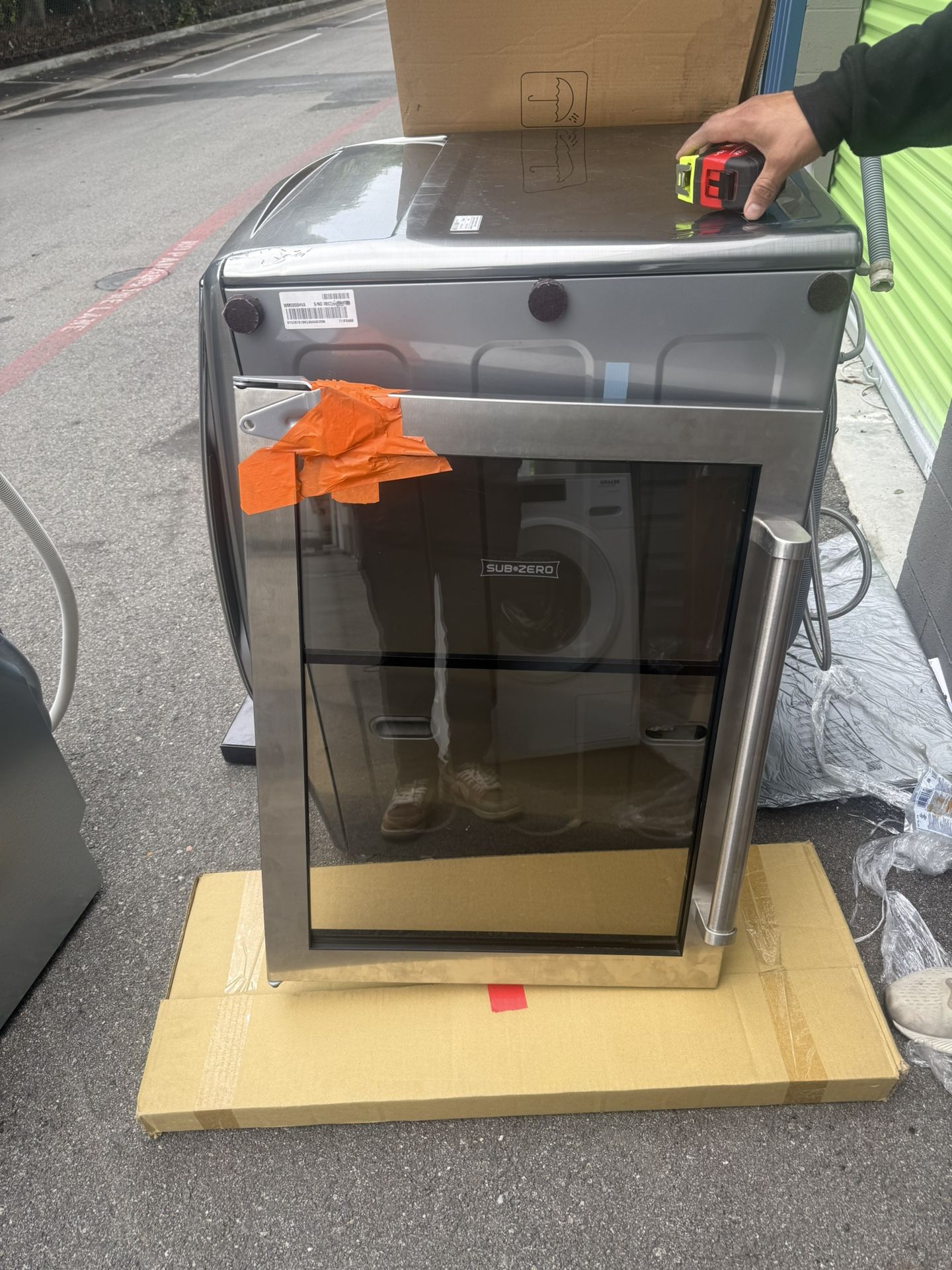 Sub Zero Glass Door – NEW Door + NEW Gaskets