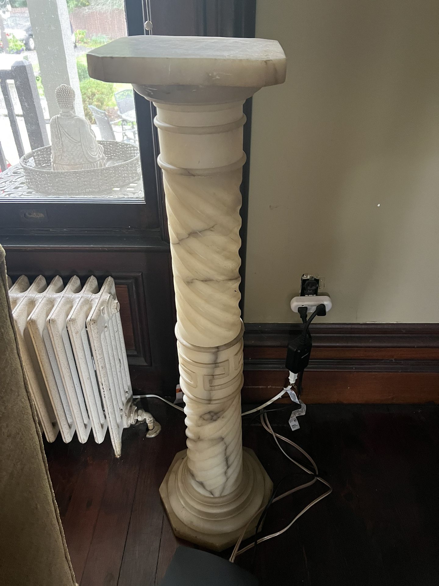 Marble Plant Stand