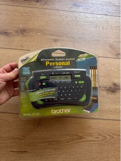 New Brother P-touch PT-80 Personal Labeler