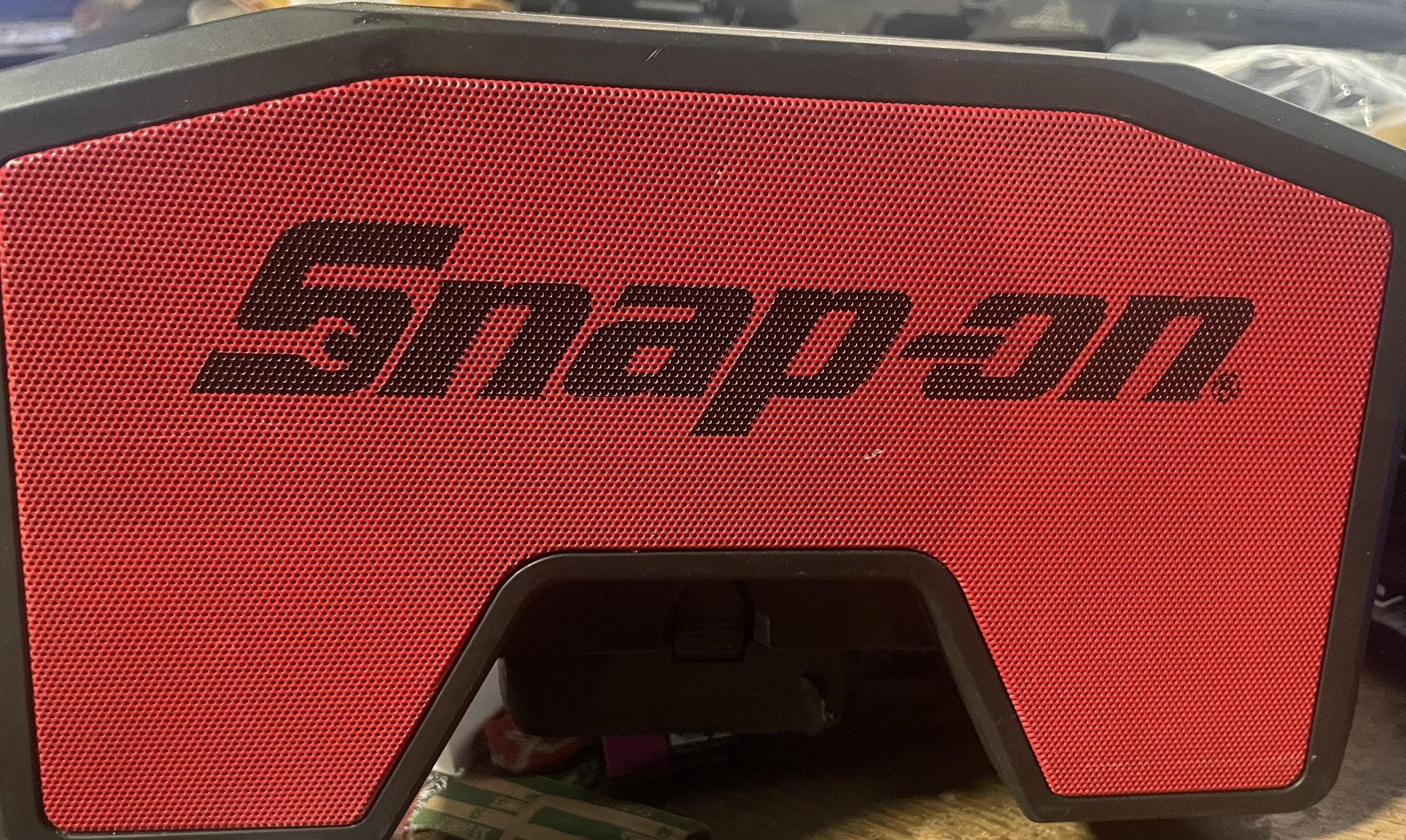 Snap on Bluetooth radio with battery