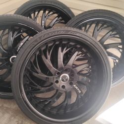 26' Rims & Tires