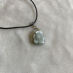 Grade A Natural Jadeite Pendant 