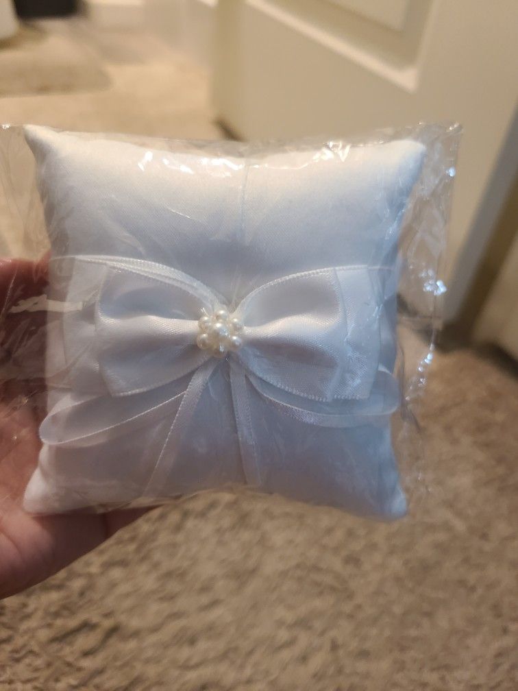 Satin Ring Bearer Pillow