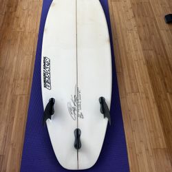 5’6” Lost puddle - style surfboard (shaped by Chris Kaysen)