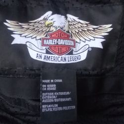 Harley Motorcycle Jacket Black Medium