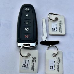 OEM ELECTRONIC 5 BUTTON REMOTE START KEY FOB FOR 2017-2019 FORD ESCAPE