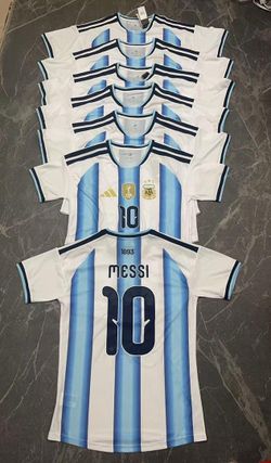 Jerseys of soccer