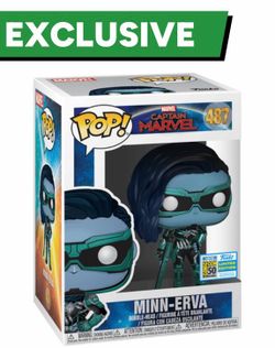 Funko Pop! Vinyl: Marvel - Minn-Erva - GameStop SDCC (Exclusive) #487