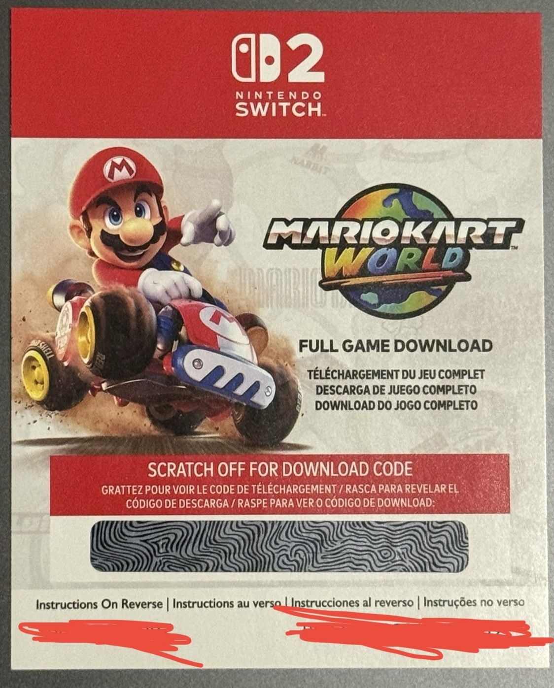 Mario Kart World - Nintendo Switch 2 
