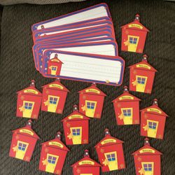School and Fall Leaves Name Cards 13 Schools 14 Name cards 