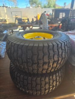 Lawn mower tires