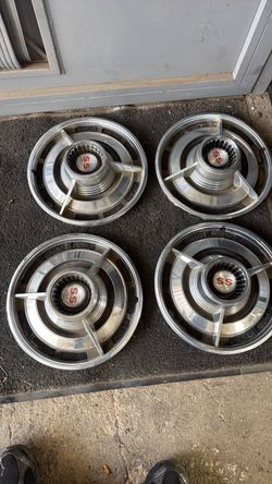 1963 impala ss hub caps
