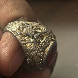 Vintage Us Army Ring 