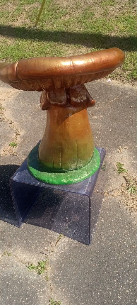 Brand New Designer Mushroom Can Be Used As Stool Or Garden Art